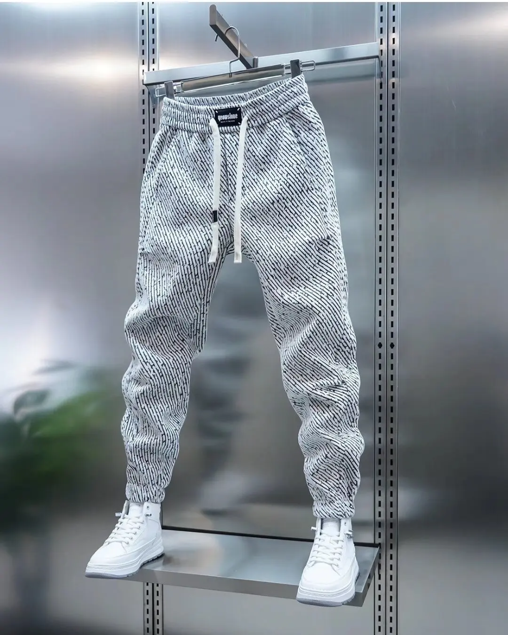 Pantalons Décontractés avec Motif