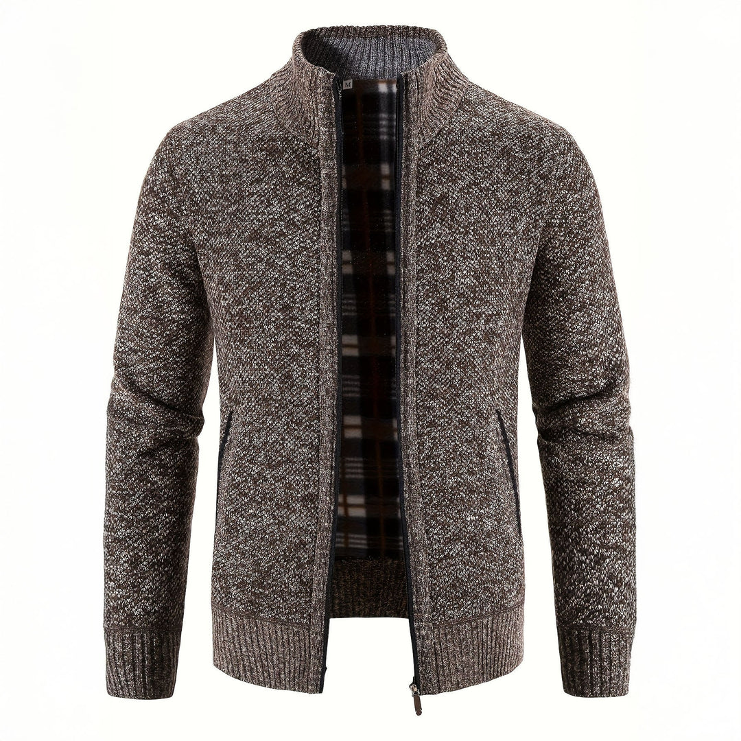 La Maison Ardent | Gilet homme luxe zippé