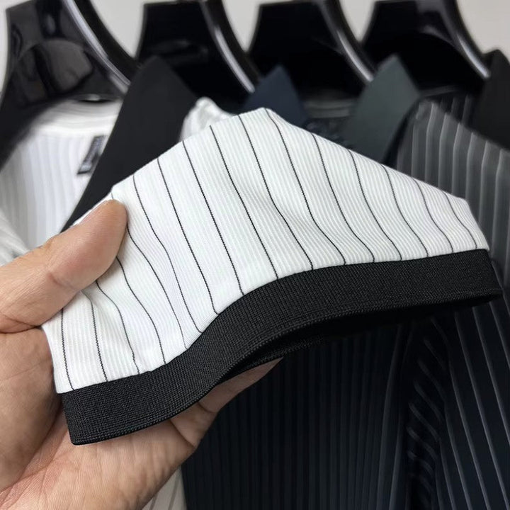 La Maison Ardent | Polo Rayé Élégant