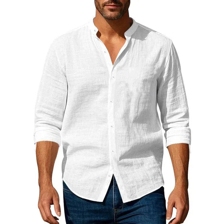 Chemise d'été en coton/lin